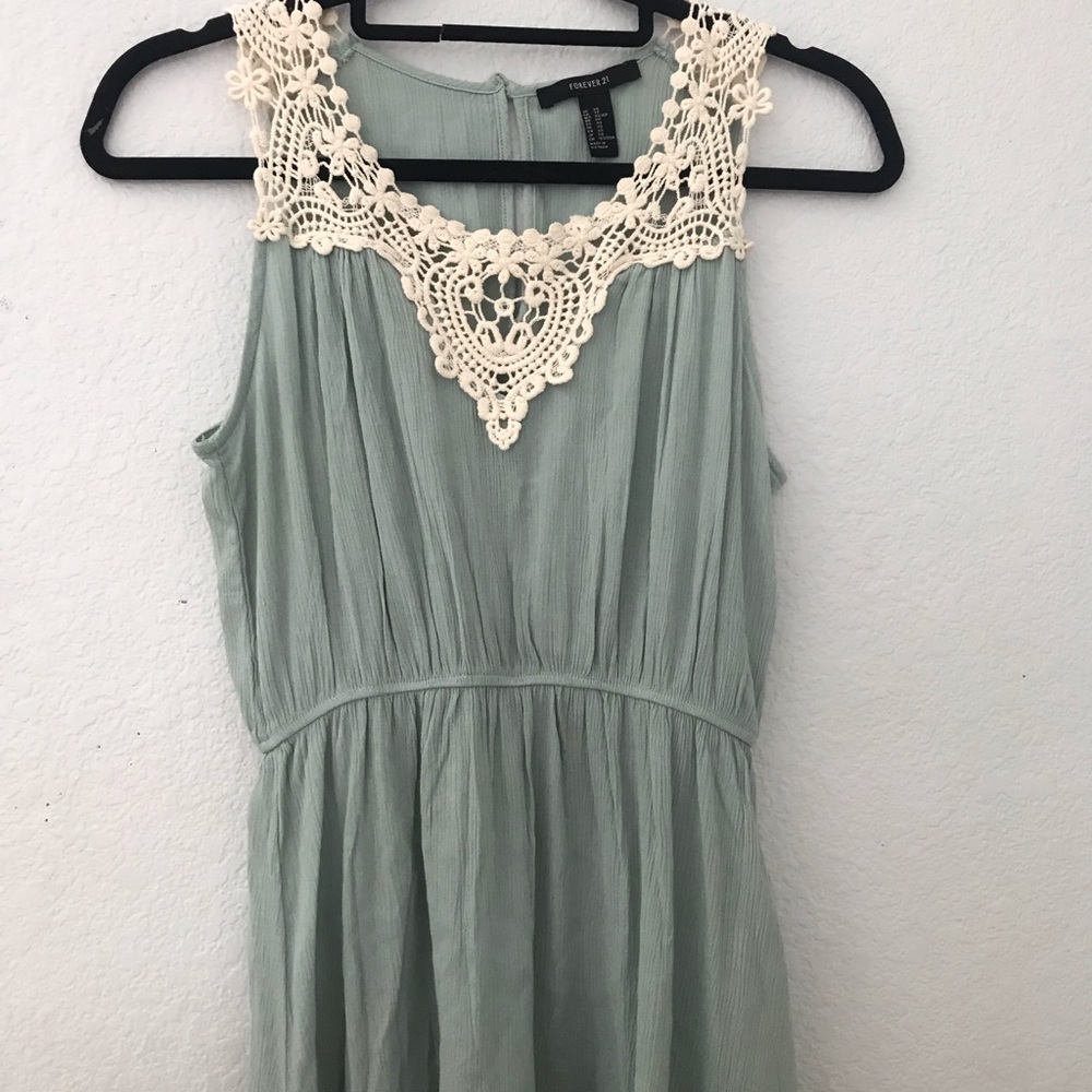Blue dress